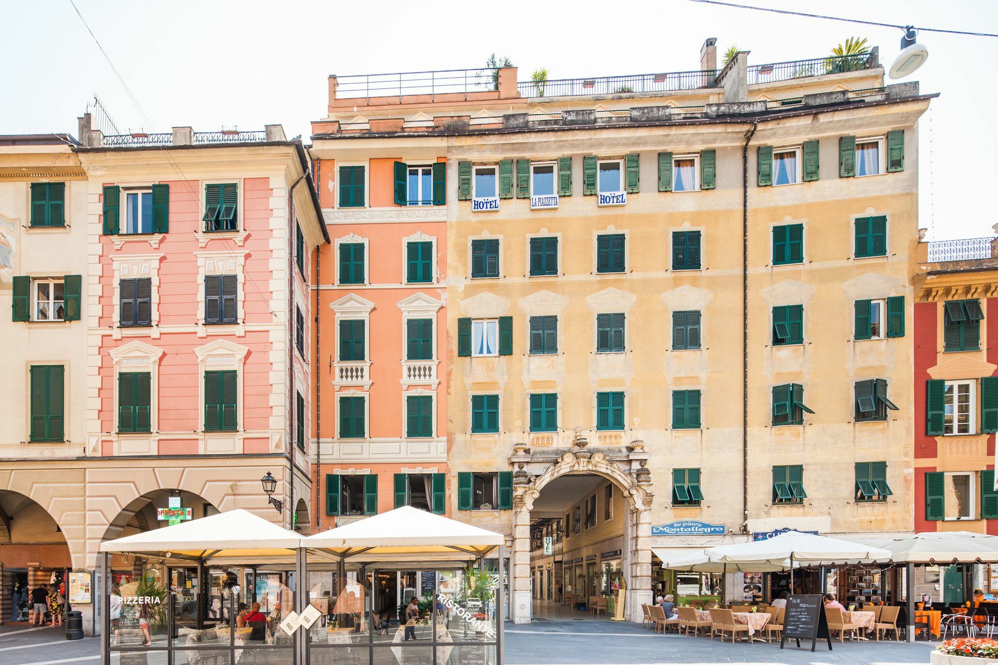 راباللو Albergo La Piazzetta المظهر الخارجي الصورة